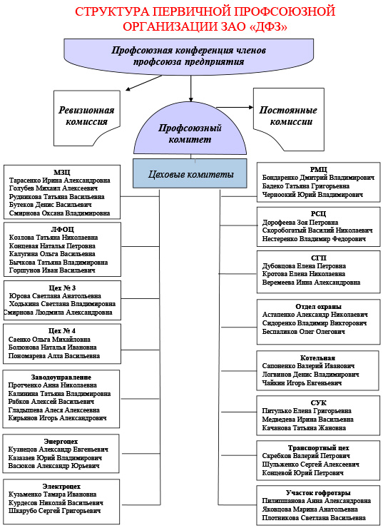 struktura proforganizacii